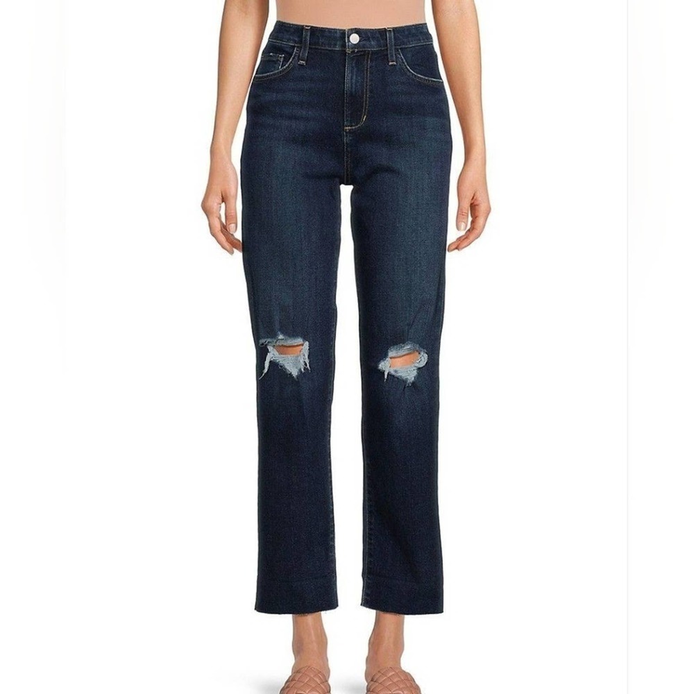 Joe's JeansWomen's Blue Mid Rise Distressed Jeans size 25 new!!‎